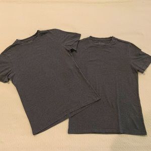 Banana Republic Crew Undershirt, Gray (S)